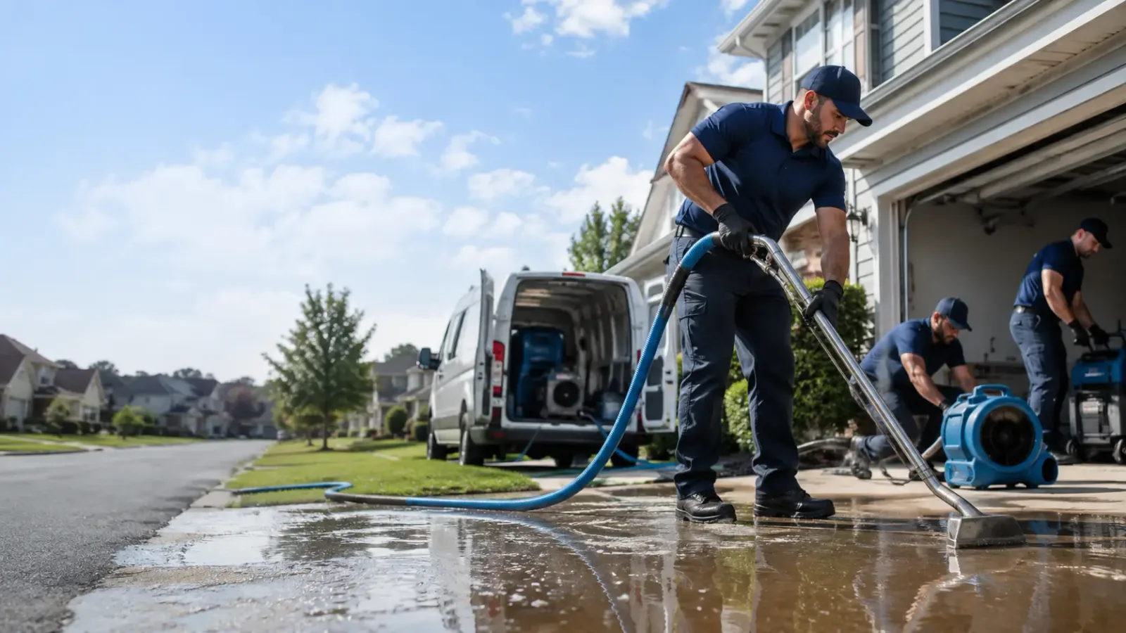 Flood Damage Restoration in Inman, KS